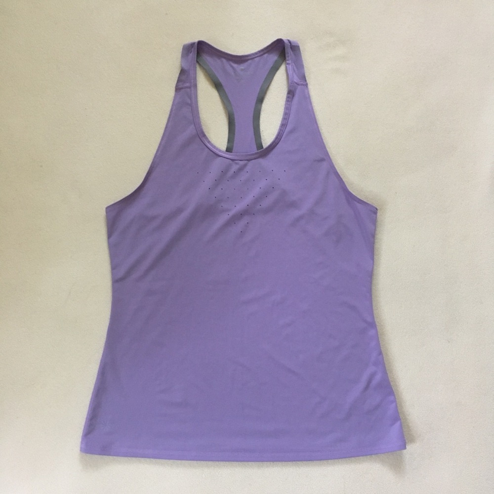 Lilac Athleta Racerback Tank Top